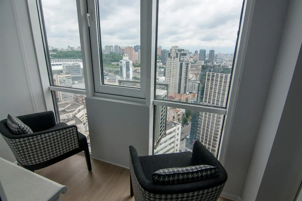 Royal Tower Residence Big Vip Apartment In Center Floor 27 Kyiv Ukraine